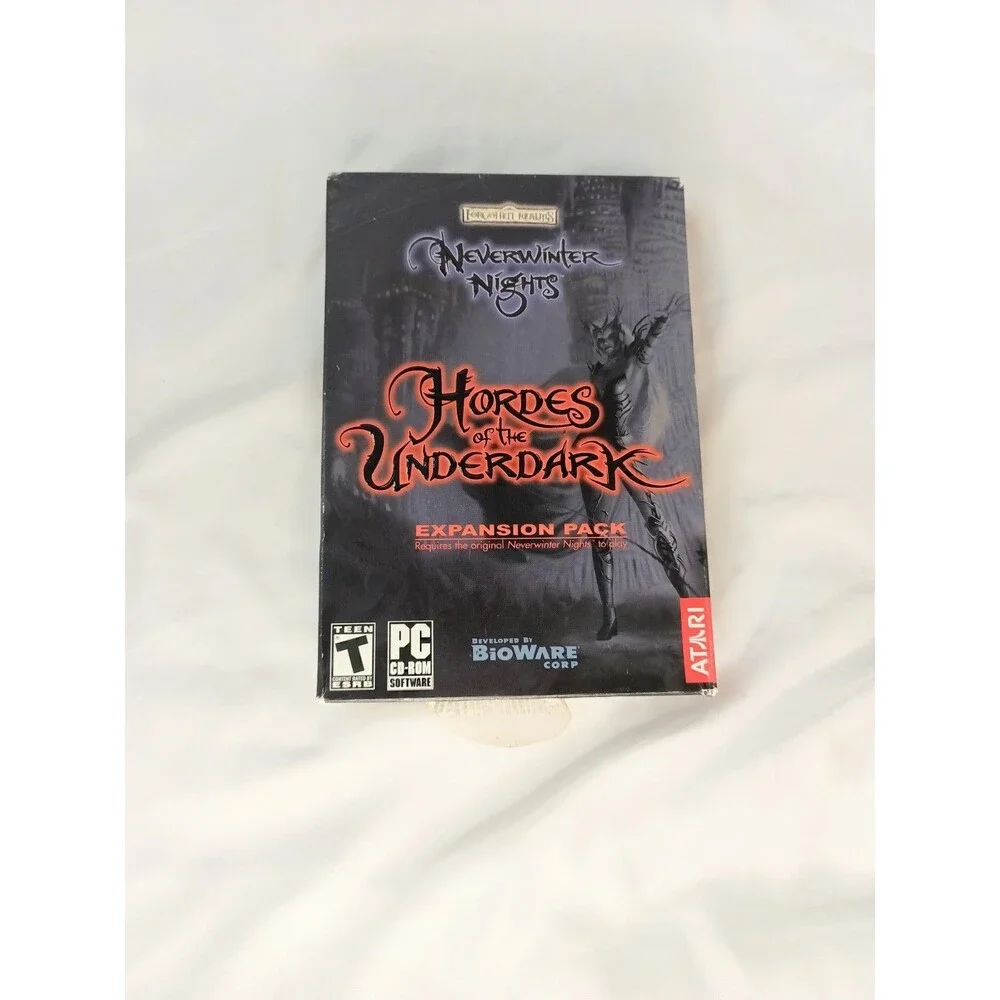 Neverwinter Nights: Hordes of the Underdark Expansion Pack (PC, 2003)
